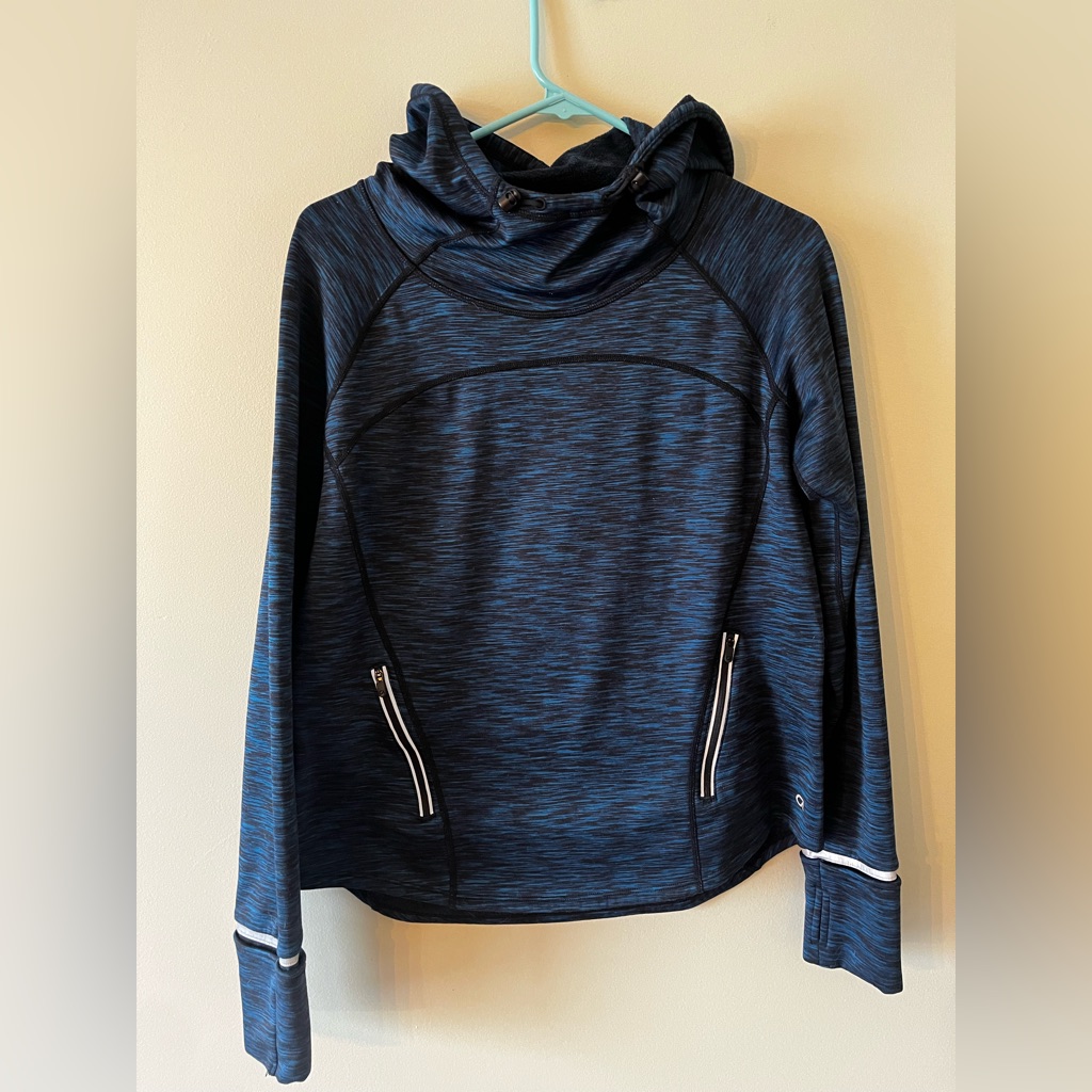 Gap Fit Blue Hooded Pullover